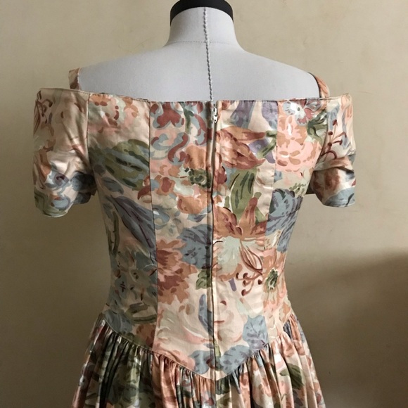 Vintage 1980s Swing Dress - Picture 8 of 13